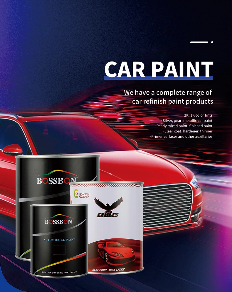 Быстрый суша автоматический Refinishing OEM добавок пигмента акриловой смолы краски 2K растворяющий