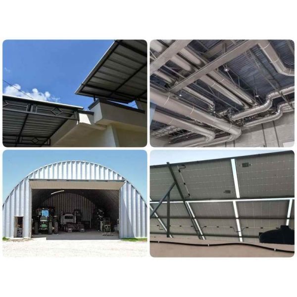 Hot-Dipped Galvalume Steel Coil AZ30-AZ275 For Agricultural Facilities