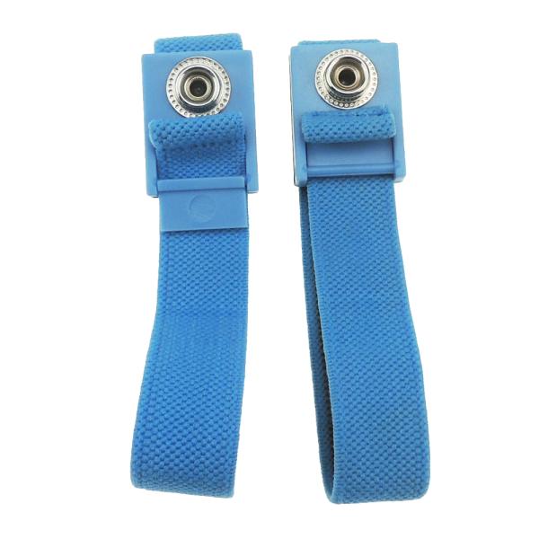 PA6 Plastic Buckle 4MM Snap Conductive Fiber ESD Wrist Strap