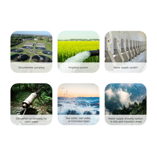 3 Phase 8 Inch 30hp Deep Well Stainless Steel Electric Submersible Borehole Pump For Water Supply