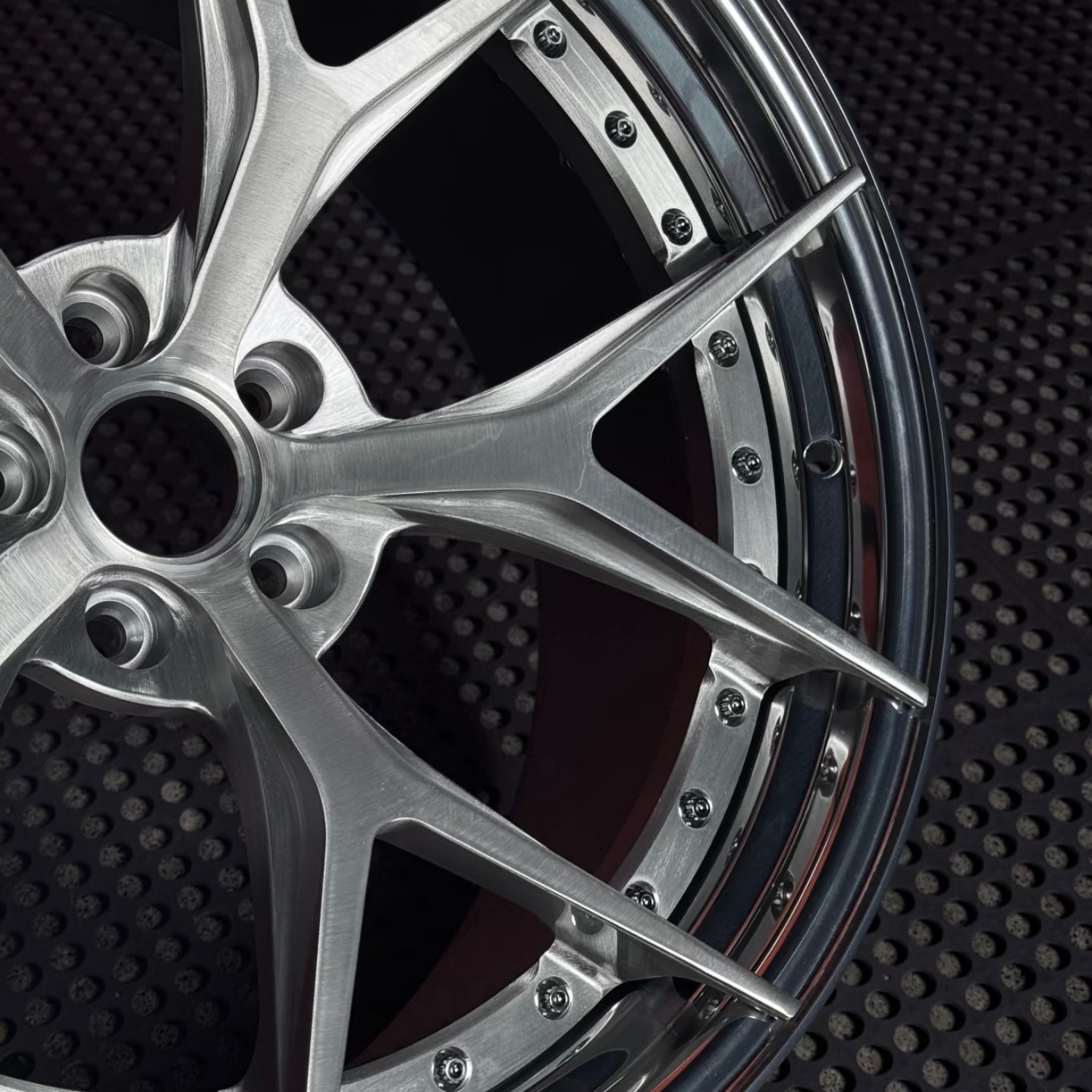 Bestselling2 Piece Forged Wheels 16-24 Inch 5x112 5x120 Car Wheel RS2 Deep Lip  Forged Wheels for BMW M3 F80