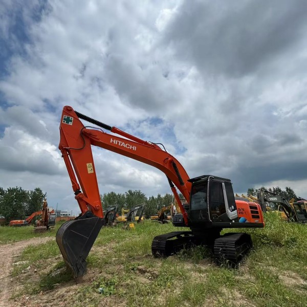 Compact ZX210 Used Hitachi Excavator Heavy Duty Construction Equipment