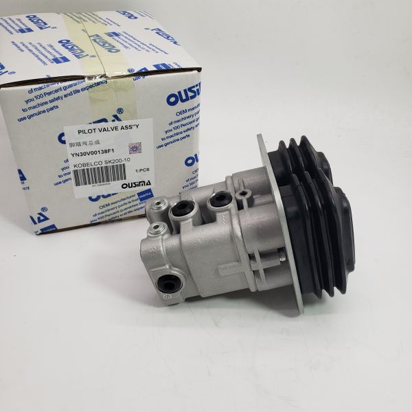 Foot valve Assembly YN30V00138F1 Pilot valve assy For KOBELCO SK200-10