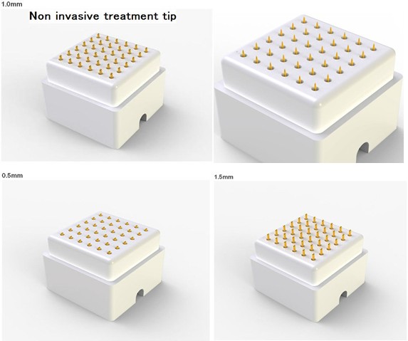 fractional microneedle rf face lifting laser beauty machine factory price for sale