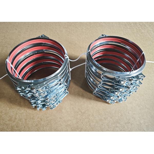 80-600 mm tubulação de liberação rápida de grampos Bracket aço carbono