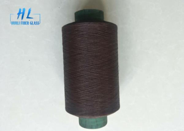 34 Tex 1/0 PVC Coated Fiberglass Yarn With Excellent Water Resistance For Carton Packing