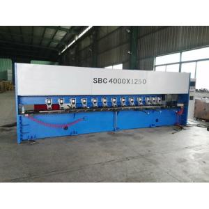 машины фальцаппарата CNC панели паза 6M прорезать челнока длинной стальной гидравлический зажимая