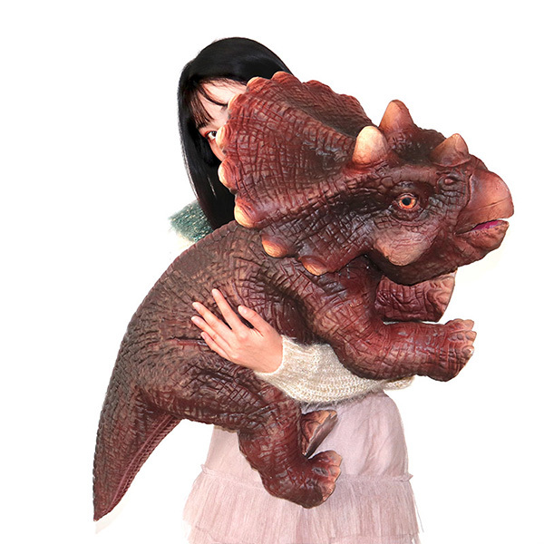 Attractive Animatronic Baby Full Body Dinosaur Hand Puppet Hand Control