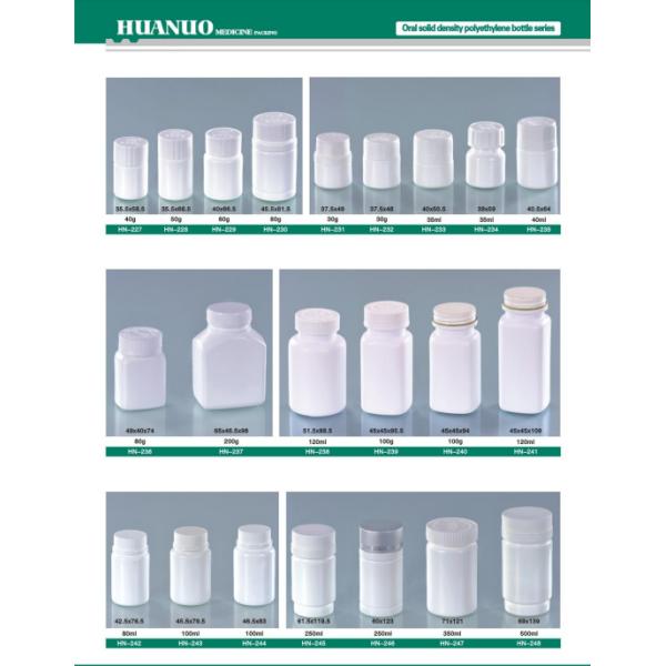 Refillable 40ml/1.3oz PET Pill Capsule Fish Oil Bottle with Silver Aluminum Screw Cap
