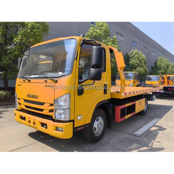Good quality hot sale Japan Rhd 0 Degree Flatbed Wrecker Towing Truck
