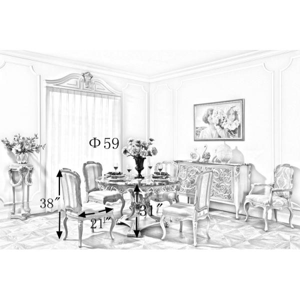 Alibaba Retro reclining italian leather dining chair FY-103A