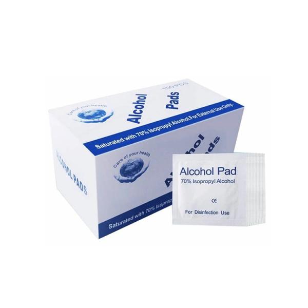Medical Sterile alcohol prep swabs / alcohol prep pads Infection Control