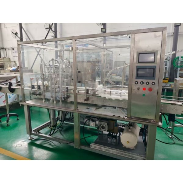 High-Precision Ceramic Piston Pump Aromatherapy Filling & Sealing Machine, Customizable Heads, 2000-5000 BPH