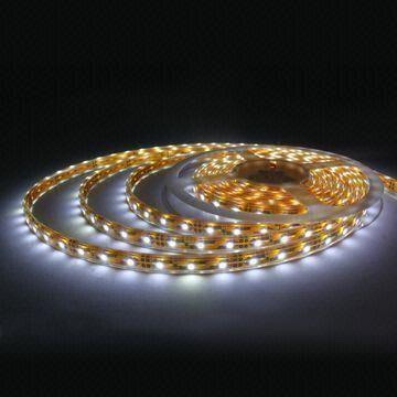 Ce & RoHs approval 3528 SMD White 0.4A 12VDC LED flexible strip light
