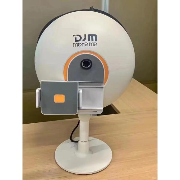 2.5kg Skin Care Analysis Machine Portable 7200K Skin Analysis Equipment With Magnifying Lamp