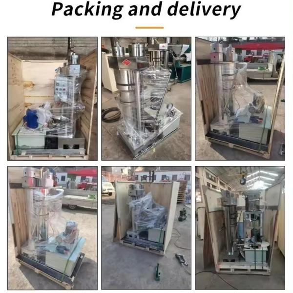 First Press Series Crude Sesame Oil Refinery Plant Used Edible Oil Refining Machines