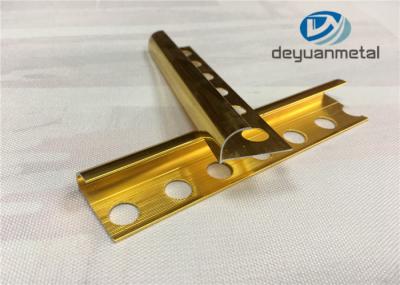 Tira de afiação de alumínio do metal 6063 T5 com o polonês dourado