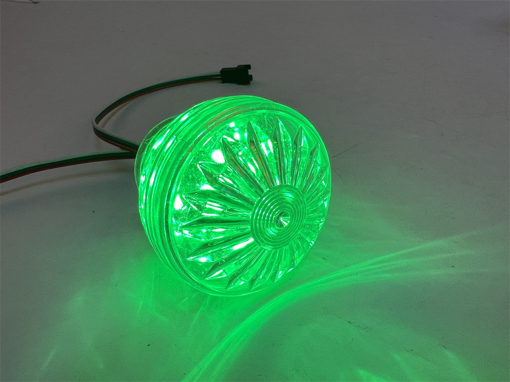 Интегрированный гриб 2W DC12V RGB лампа 60 мм светодиодный развлекательный свет