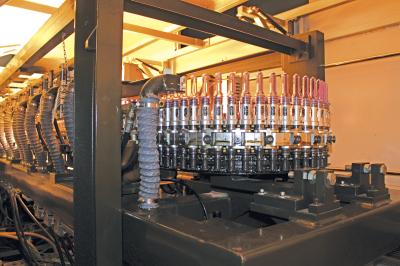 380V 50HZ Fully Automatic Blow Moulding Machine For Pet Bottle