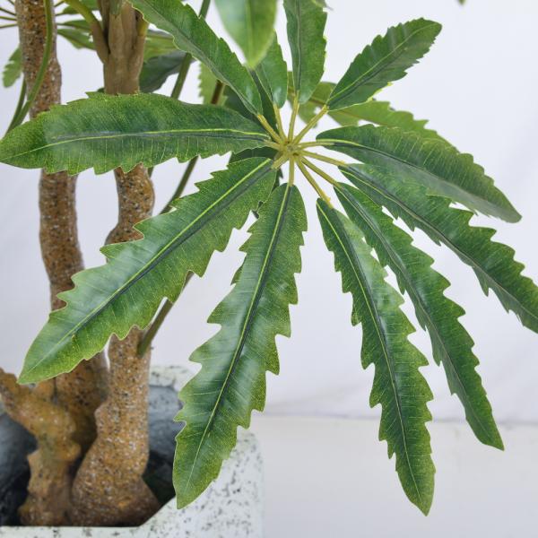 130cm Artificial Potted Plants Flowers Silk For Patio Low Maintanence