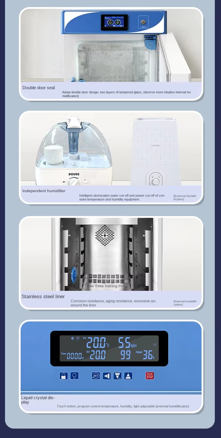 Cenlee Laboratory Constant Temperature and Humidity Incubator 0-65°C Range 40%-95%