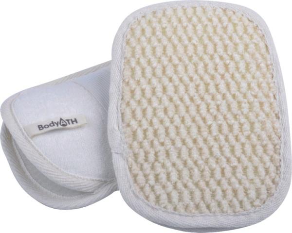 Chenille Terry Soap Pouch Rectangle Shower Body Scrubber Natural Chenille Cleaning Pad