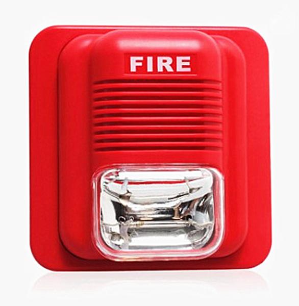 Fire Fighting Equipment Conventional Fire Alarm Siren With Xenon Tube Light