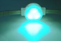 Luz do pixel do diodo emissor de luz da C.C. 5V 0.3W 20mm RGB da paisagem IP67