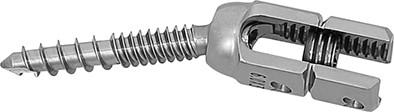 6.0 Double Thread U Multi Axial Break Off Pedicle Screw Spinal Internal Fixation