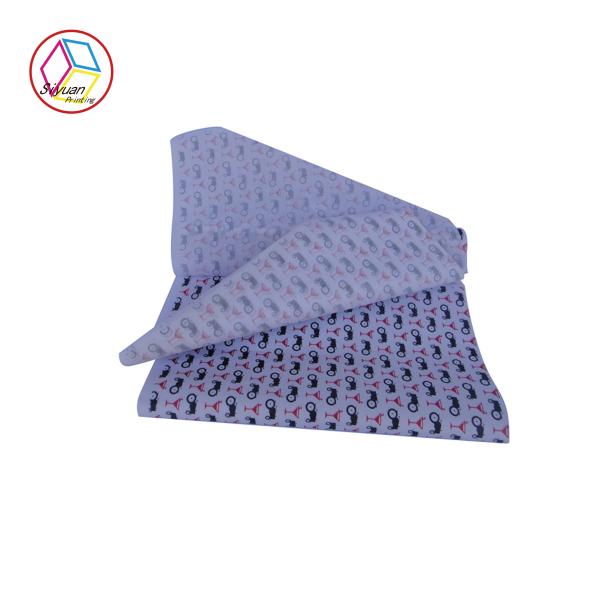 17гсм повторно использовало упаковочную бумагу подарка, таможню напечатанная сал