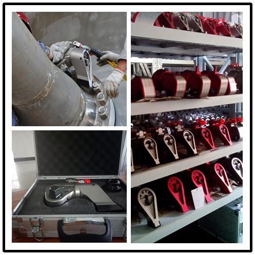 Industrial Square Drive Hydraulic Torque Wrench , Bolt Loosening And Tightening Tools