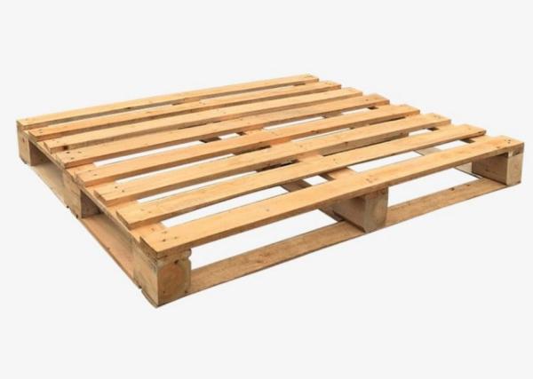 Stable Warehouse Wood Pallet Prevent Damage Custom Wood Pallets For Transport