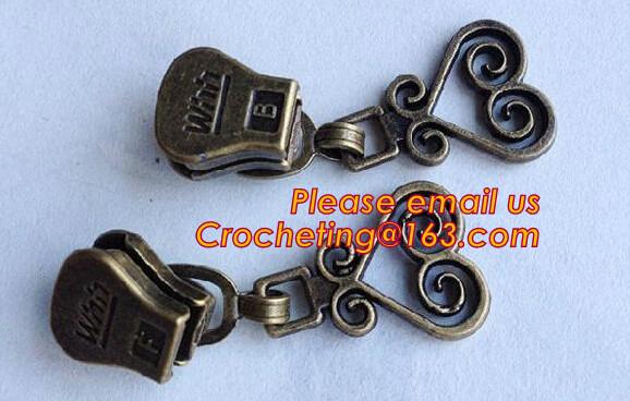 No.5 Golden Brass Sliver Zipper, Stainless Steel Zipper, Custom Cheap Garment Accessories Metal Logo Zippers for Jacket