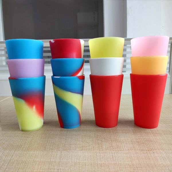 Silicone Rubber Unbreakable Shot Glass Reusable Shatterproof Cup for Parties