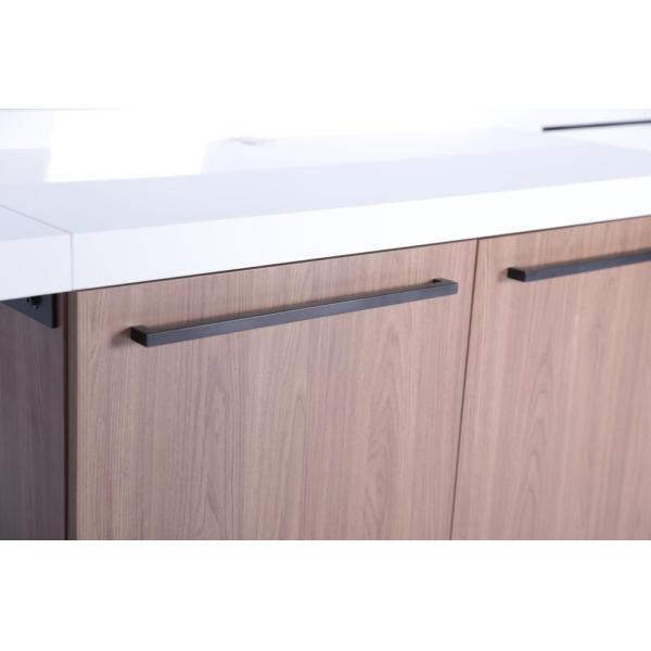 Customized Modern Simple linear desk With Luggage Bench And Dresser For The Hotel