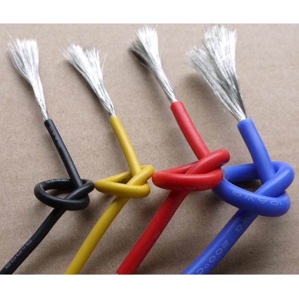 Flame Retardant Silicone Rubber Insulated Cable , Electric Heater Wire UL3222