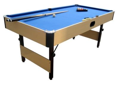 Promotional 6 Ft Billiard Table , Bar Size Pool Table With Folding Leg Ball Return