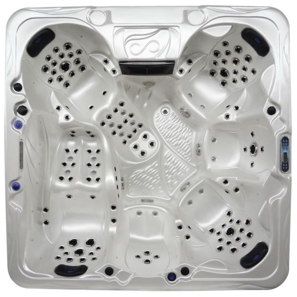 7803 High Jet Count Luxury Outdoor Spa Tub 6 Person Acrylic Hydro Massage Hot Tub Balboa System