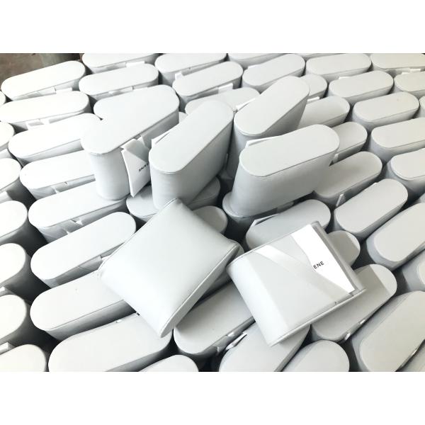 Custom Luxury PU Leather Watch Pillow Fast Sample Time 5-7 Days