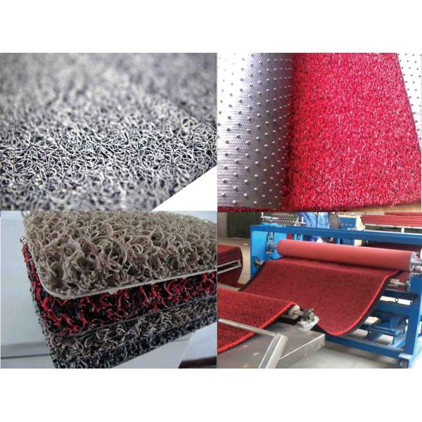 PVC Double Color Coil Mat Production Line