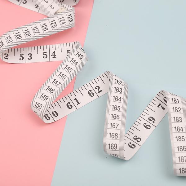 Double Scale Clothing Tape Measure 300cm 120 Inch Size Soft For Body Measuring