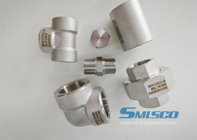 BSP DN25 ASTM A182 Acero inoxidable ajuste forjado F347 Tapón roscado