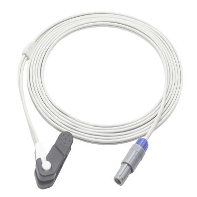 Biocare BM-9000 Spo2センサー6 Pinは40度の耳クリップVeternar SpO2調査を切る