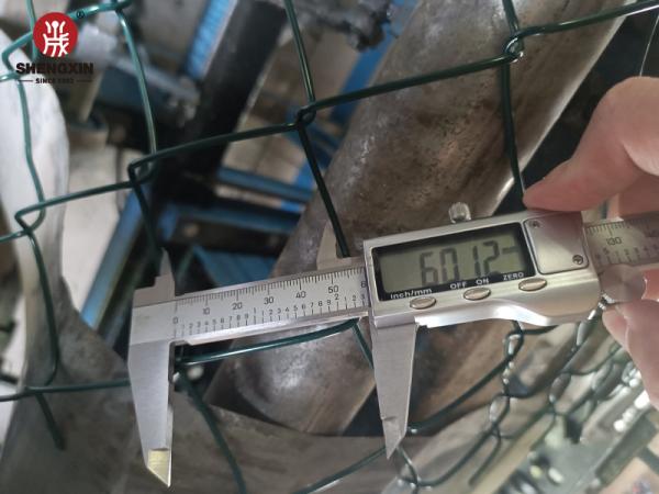 Customization Diamond Wire Mesh Chain Link Fence 1.2m Height