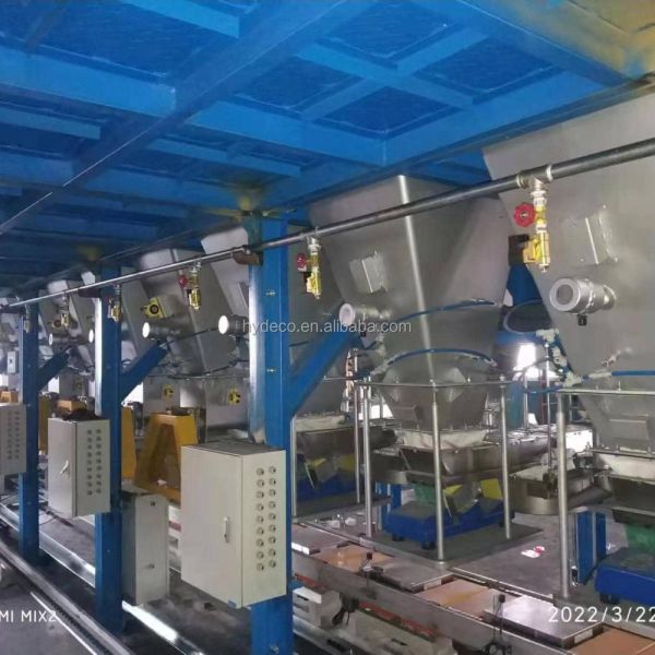 Rubber Mixer Kneader Fully Automatic Small Chemica Weighing Dosing Batching System