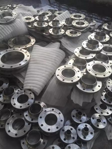 ASME B16.47 Flat Face Weld Neck Flange , Long Weld Neck Flange 300lbs Pressure