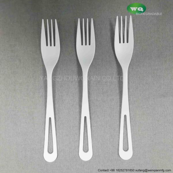 7.5 Inch Biodegradable Cpla Cutlery Perfect For Parties, Weddings, Events, Bbqs  Disposable Plastic Products Safe To Use