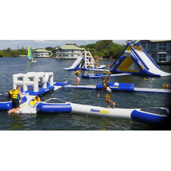 Amusement floating Inflatable Water Park Equipments inflatable water game