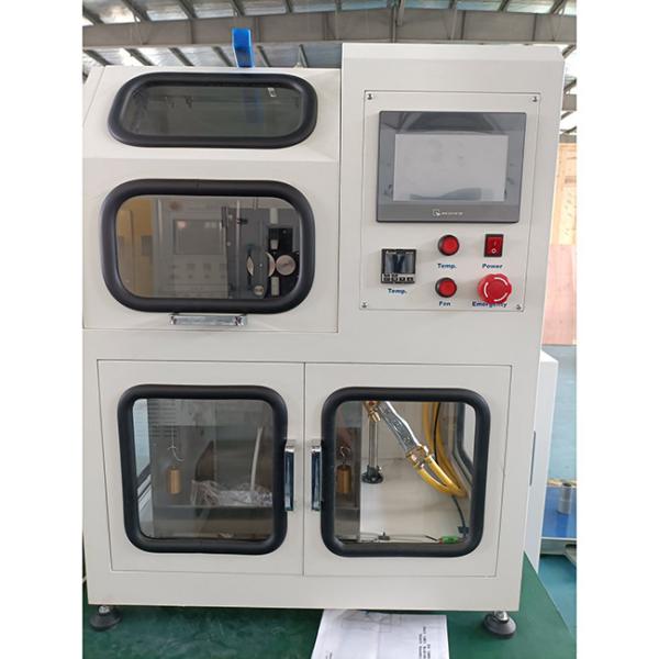 ISO 9150 Molten Metal Splash Impact Test Apparatus Fire Resistance Tester AC220 200W