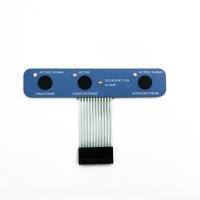 Interruptor de membrana PET de rendimiento estable para paneles de control industriales personalizados